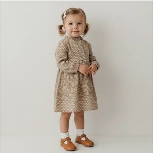 Chelsea & Violet Dress Long Sleeve Floral Toddler Girl Size 18 Month NWT